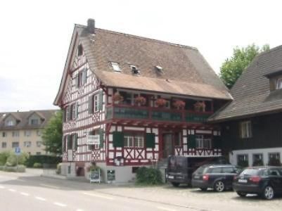 Hotel Restaurant Pizzeria Rotes Haus Münsterlingen المظهر الخارجي الصورة
